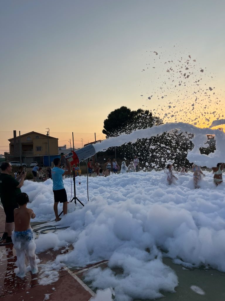 Cañón de espuma